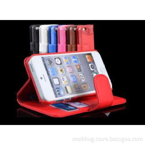Hybrid Wallet Apple iPhone PU Leather Cases Stand for iphon